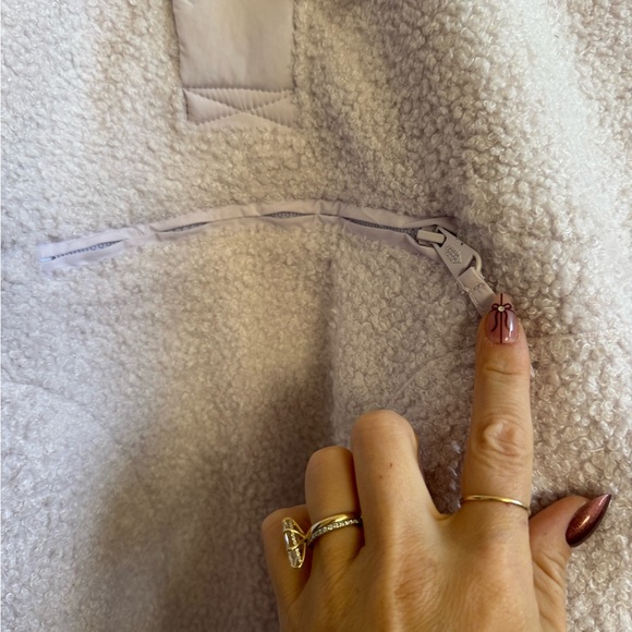 NWT - FP Movement by Free People - Fuzzy Was She Fleece Pullover in Rose Quartz - Picture 8 of 16